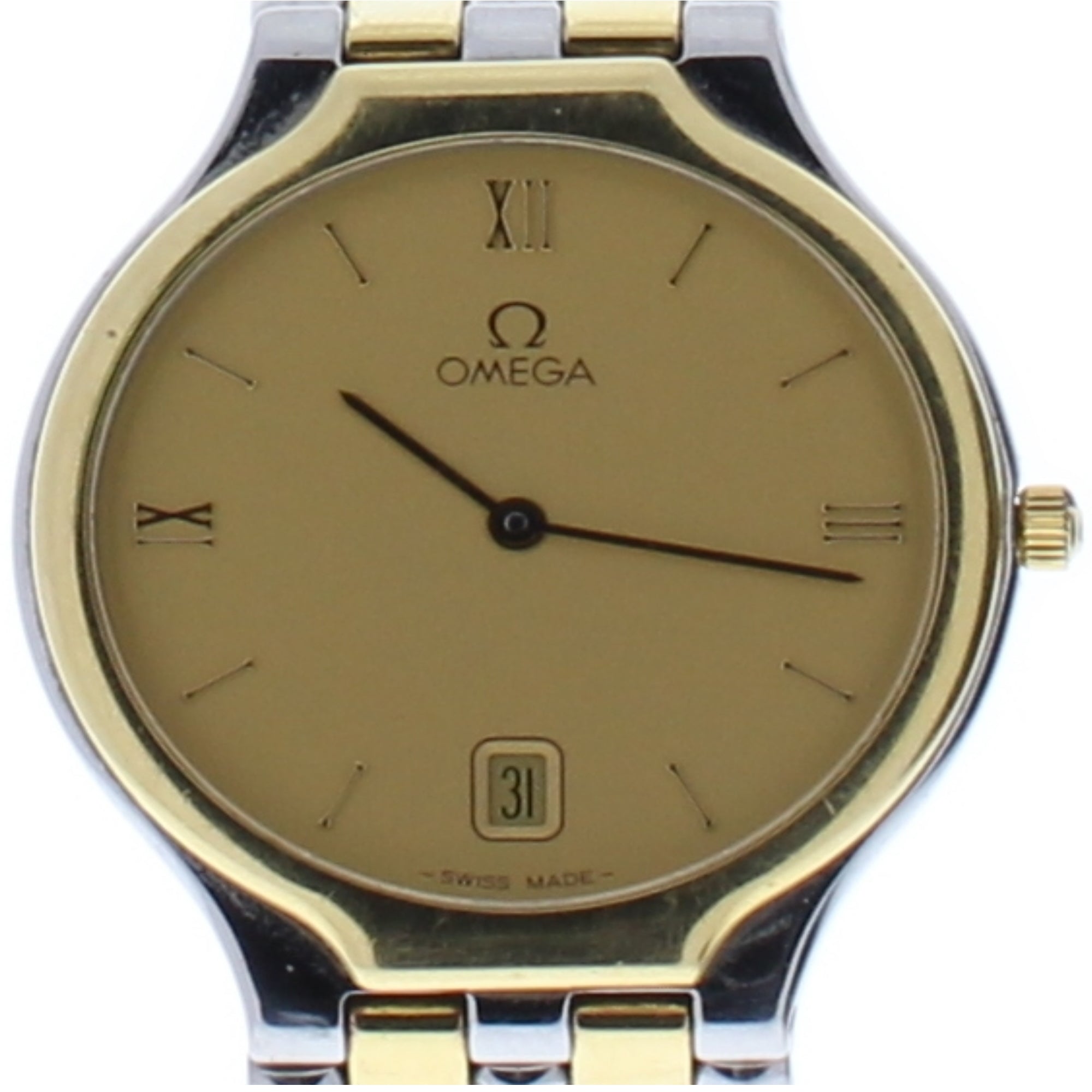Omega DeVille Quartz Champagne Dial Women's Watch 1440