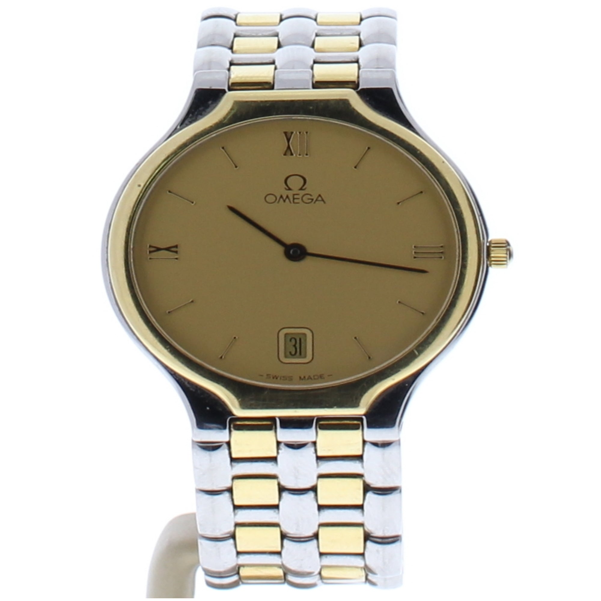 Omega DeVille Quartz Champagne Dial Women's Watch 1440