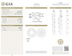 4.01 Ct Studs-Basket Setting, Diamond 14k YG GIA - 205145