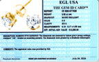 2.02 ct Studs-2, Basket Setting Diamond 14k Yellow Gold-205293