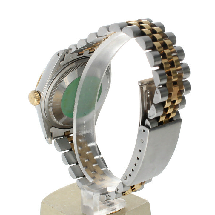 Rolex Datejust 36 Stainless-steel 16013 White Dial Men's 36-mm Automatic-self-wind Sapphire crystal. Swiss-Made Wrist Watch