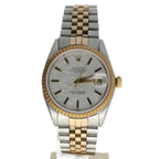 Rolex Date 34 Stainless-steel 1500 Silver Dial Womens 34-mm Automatic self-wind Sapphire crystal. Swiss Made Wrist Watch