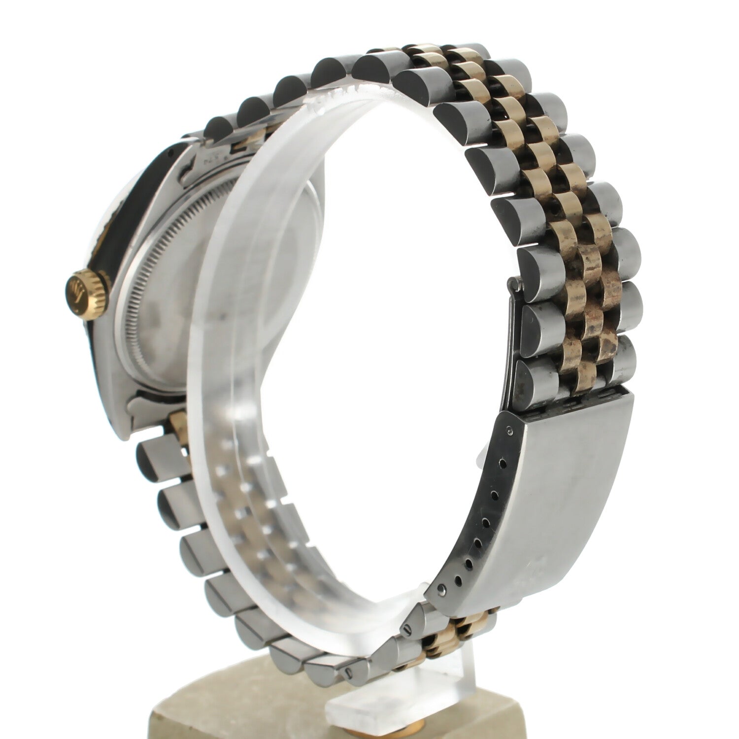 Rolex Date 34 Stainless-steel 1500 Silver Dial Womens 34-mm Automatic self-wind Sapphire crystal. Swiss Made Wrist Watch