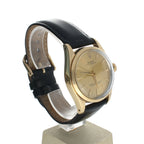 Rolex Oyster Perpetual 34 Yellow-gold 6634 Champagne Dial Womens 34-mm Automatic self-wind Sapphire crystal. Swiss Made Wrist Watch