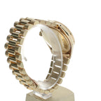 Rolex Date 34 Yellow-gold 1503 Mother-of-Pearl Dial Women's 34-mm Automatic-self-wind Sapphire crystal. Swiss-Made Wrist Watch