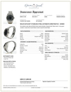 Rolex DateJust 36 Stainless-steel 1601 Green Dial Mens 36-mm Automatic self-wind Sapphire crystal. Swiss Made Wrist Watch
