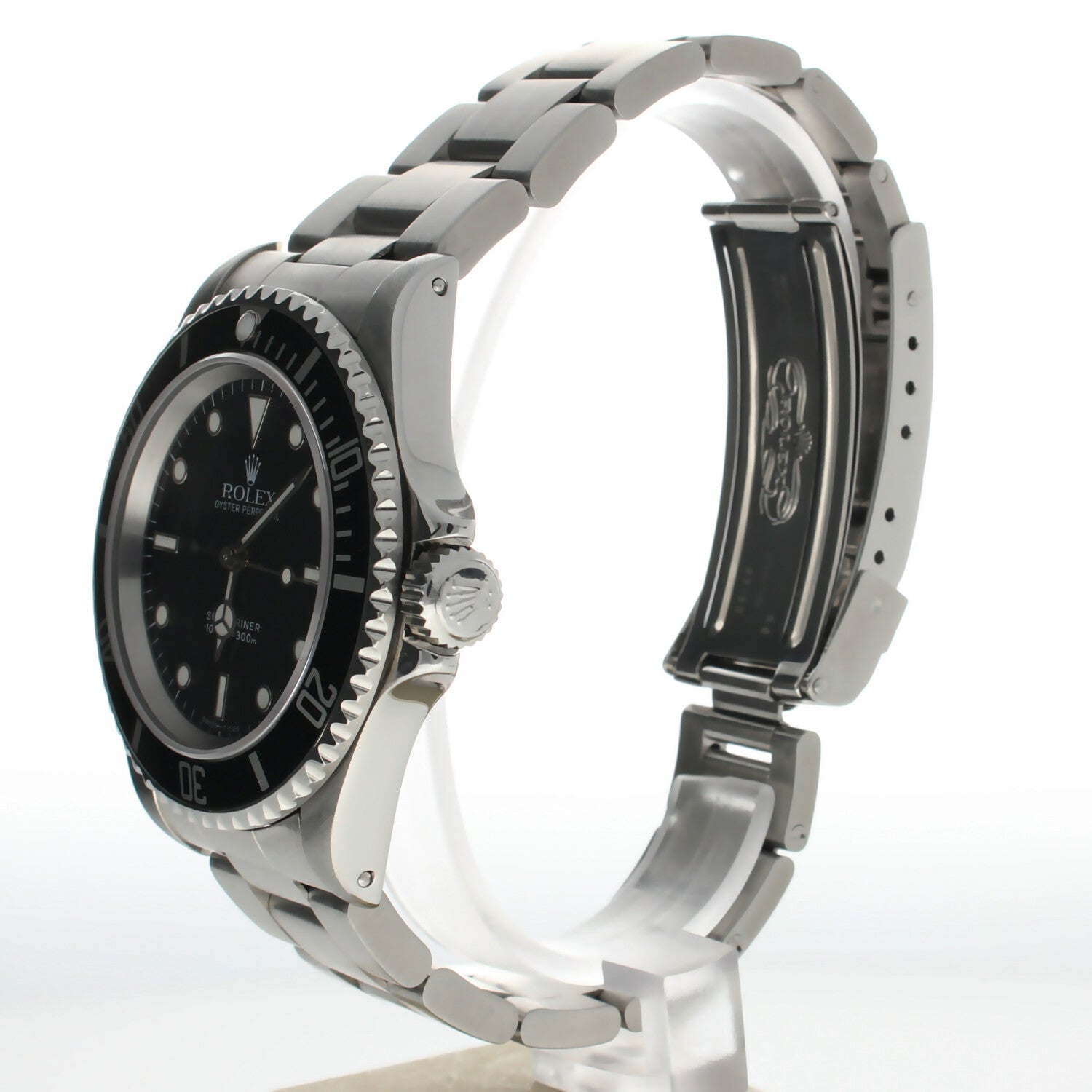 Rolex Submariner (no date) Stainless-steel 14060 Black Dial Mens 40-mm Automatic-self-wind Sapphire crystal. Swiss Made Wrist Watch