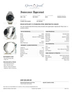 Rolex DateJust 41 Stainless-steel 126300 Black Dial Mens 41-mm Automatic self-wind Sapphire crystal. Swiss Made Wrist Watch