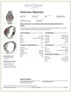 Rolex DateJust 36 Stainless-steel 16030 Mother-of-Pearl Dial Mens 36-mm Automatic self-wind Sapphire crystal. Swiss Made Wrist Watch
