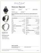 Rolex Submariner Stainless-steel 16610 Black Dial Mens 40-mm Automatic self-wind Sapphire crystal. Swiss Made Wrist Watch