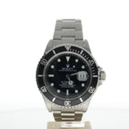 Rolex Submariner Stainless-steel 16610 Black Dial Mens 40-mm Automatic self-wind Sapphire crystal. Swiss Made Wrist Watch