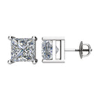 1.93 Ct. T.W. Diamond Studs In 14 Karat White Gold