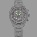 Abingdon Womens Jackie Sunset Pink Chronograph E6B Pilot Watch JA-SP