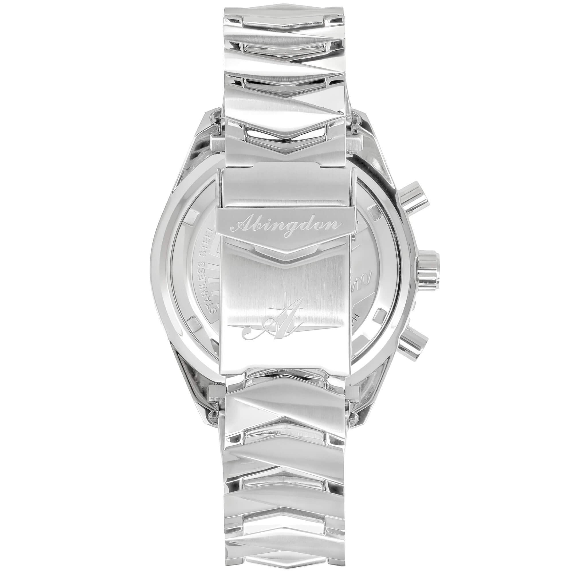 Abingdon Womens Jackie Dreamy White Chronograph E6B Pilot Watch JA-DW