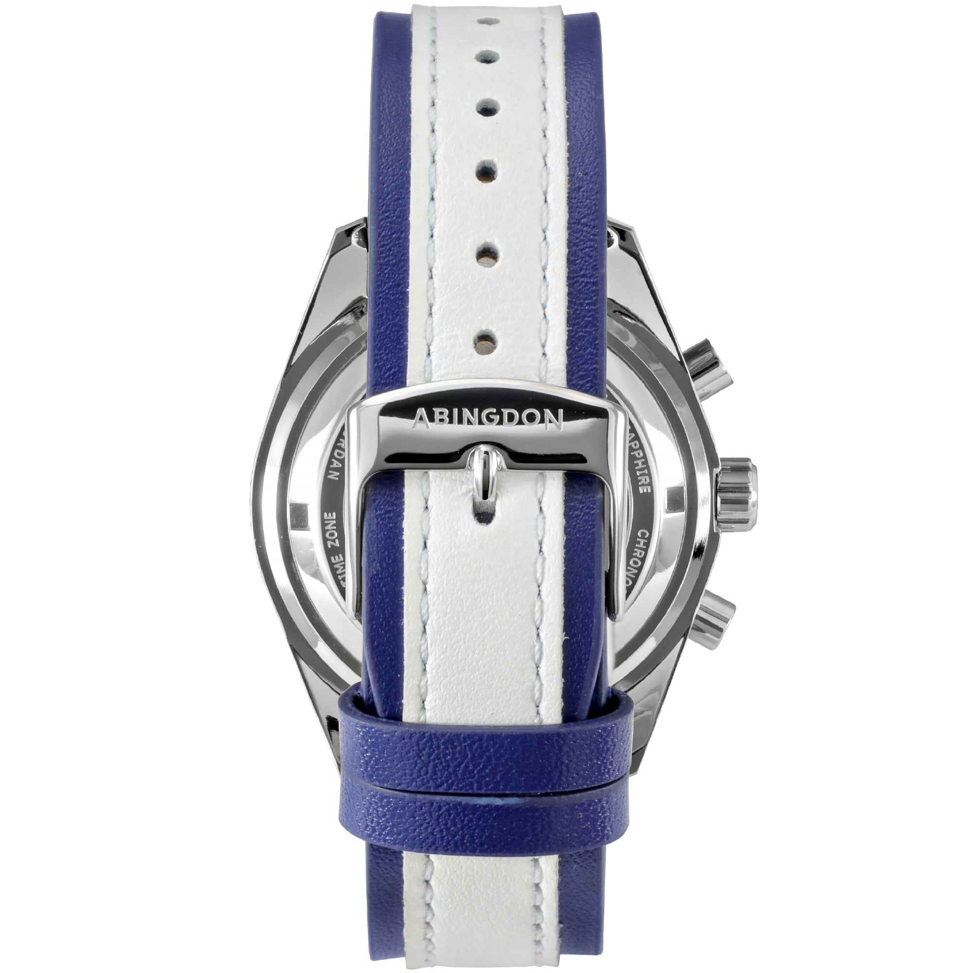 Abingdon Women Jordan Cobra Tachy Watch with Camel Leather Strap