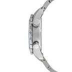 Abingdon Womens Marina Bahama Blue Automatic Diver's Multifunctional Titanium Watch Set MA-BBLU