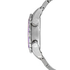 Abingdon Womens Marina Pacific Purple Automatic Diver's Multifunctional Titanium Watch Set MA-PPUR