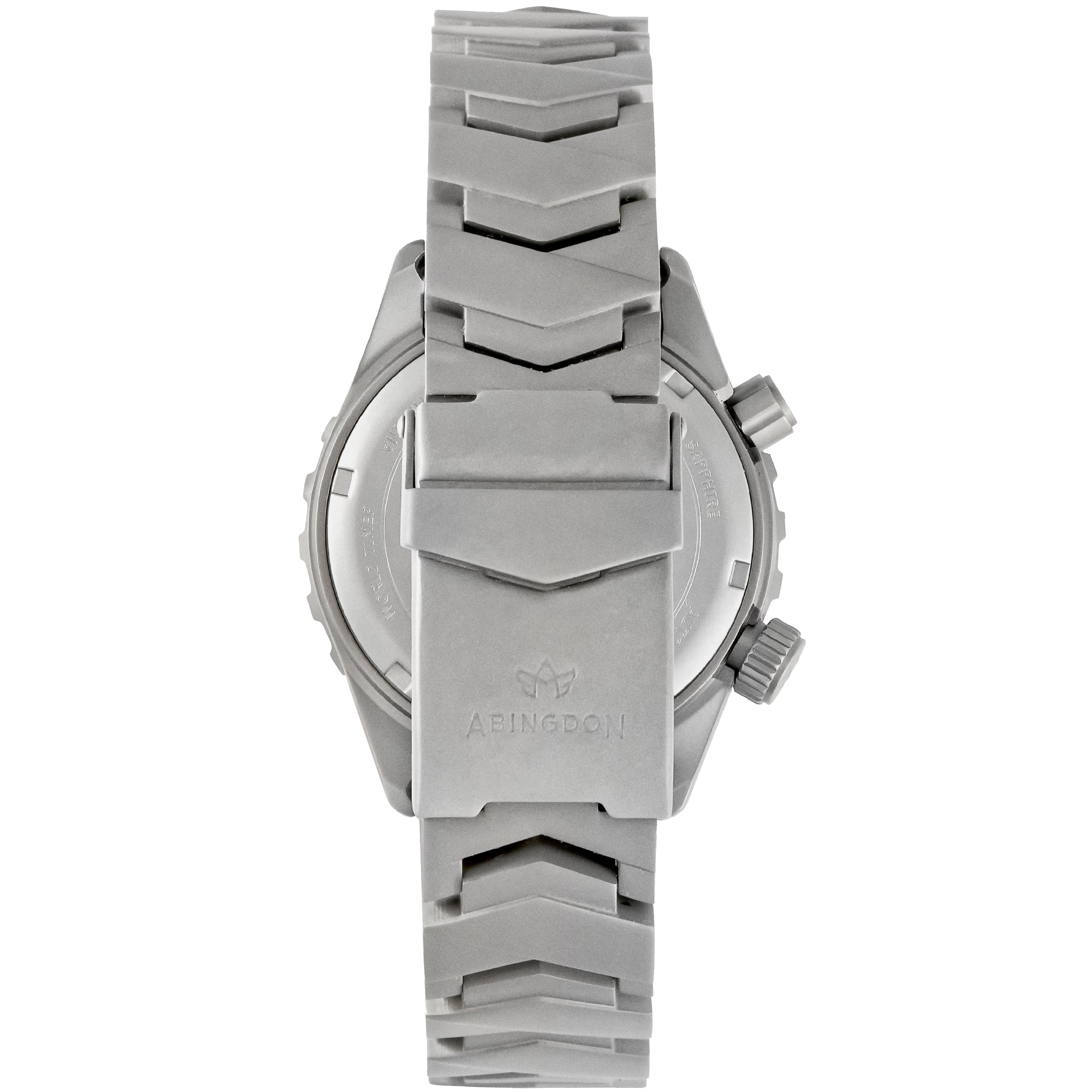 Abingdon Womens Marina Pacific Purple Automatic Diver's Multifunctional Titanium Watch Set MA-PPUR