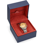 Abingdon Womens Marina Yellow Snapper Automatic Diver's Multifunctional Titanium Watch Set MA-YSNA