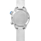 Abingdon Women Nadia Whitewater Automatic Dive Watch with White Silicone Strap