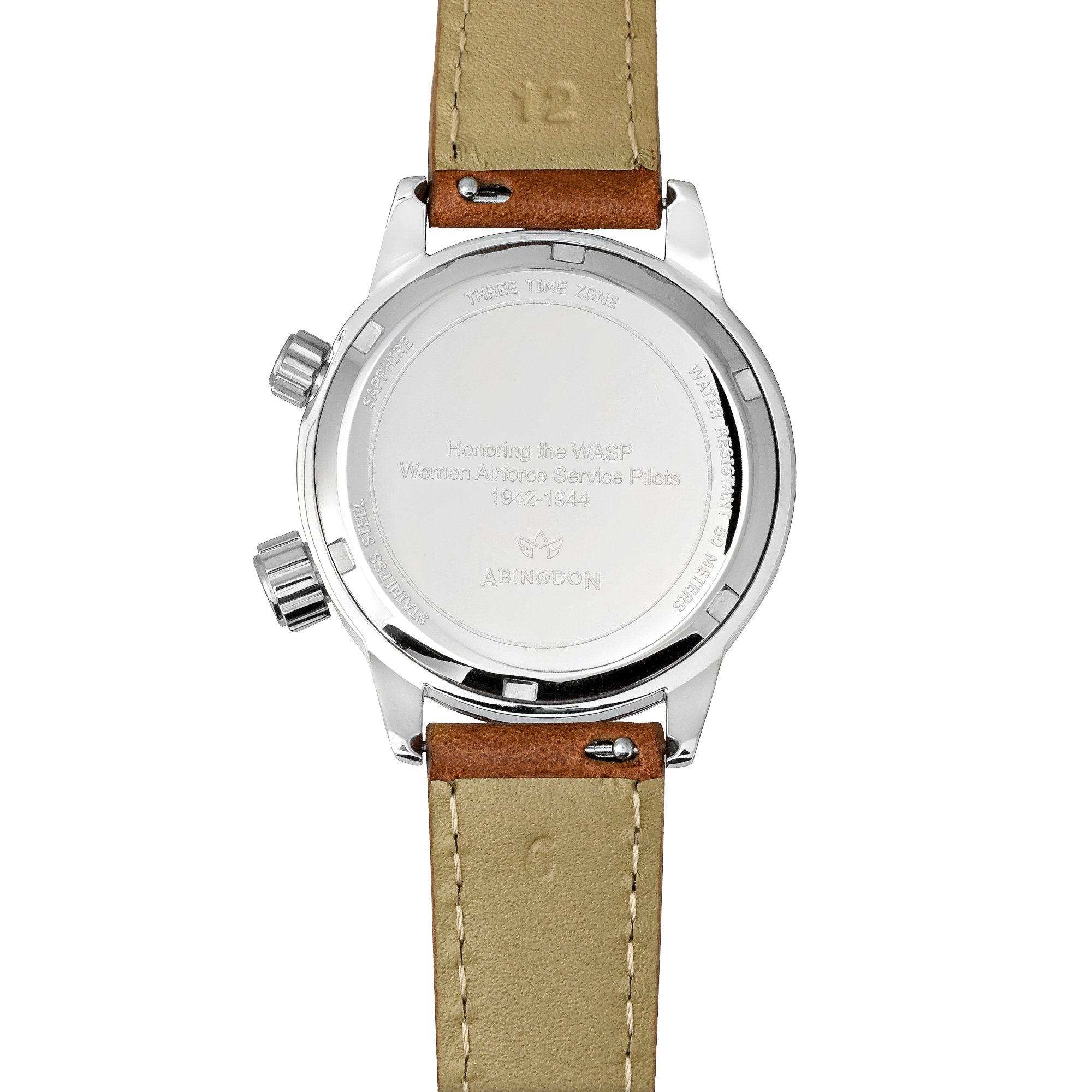 Abingdon Women Legends WASP Tribute Silver Tri-Time  Commemorative Watch Set WASP-SILV