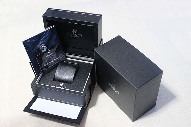 Hublot Classic Fusion Titanium 515.NX.1270.LR Black Dial Men's 45-mm Automatic self-wind Sapphire crystal. Swiss Made Wristwatch